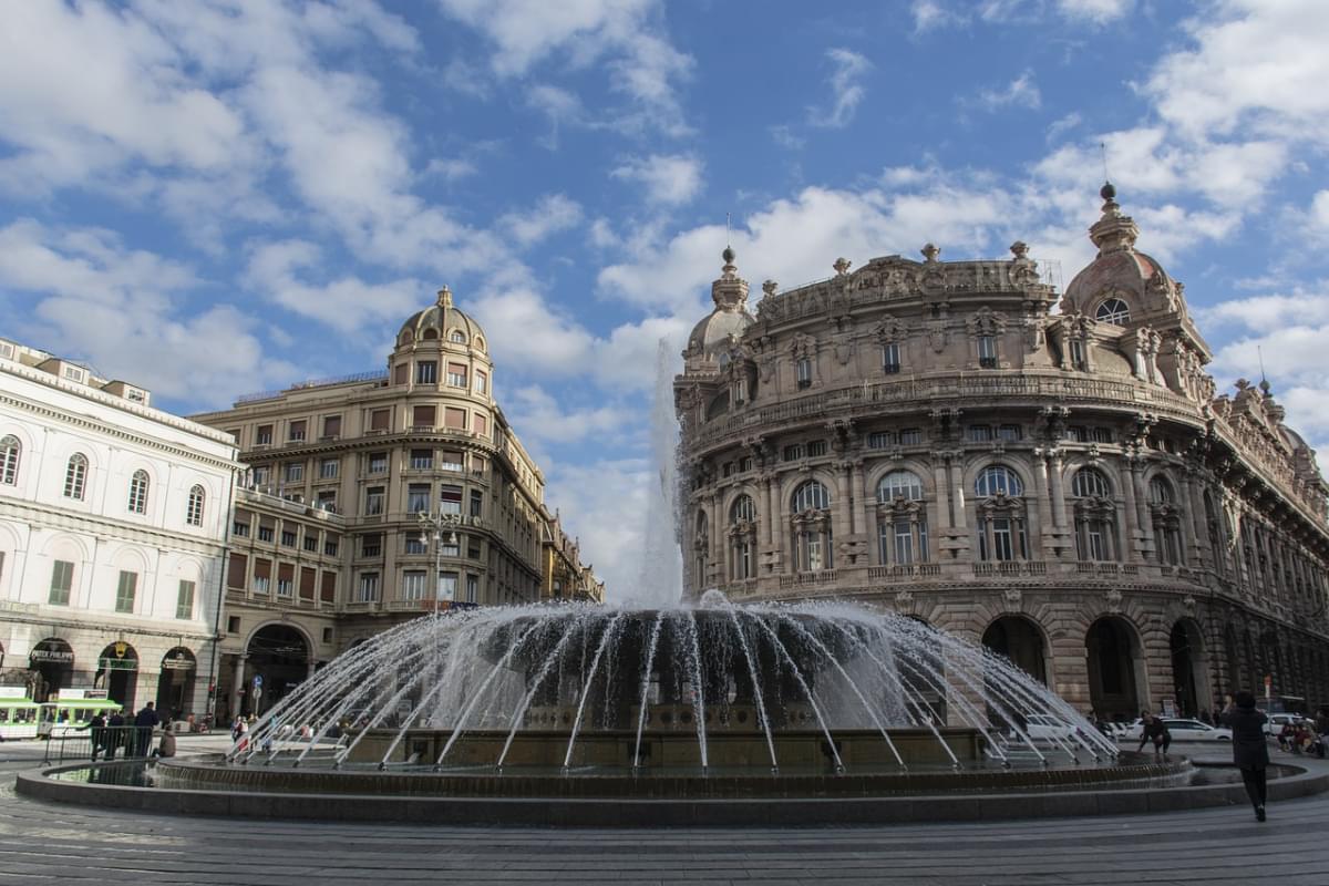 genova fontana italia citta 1