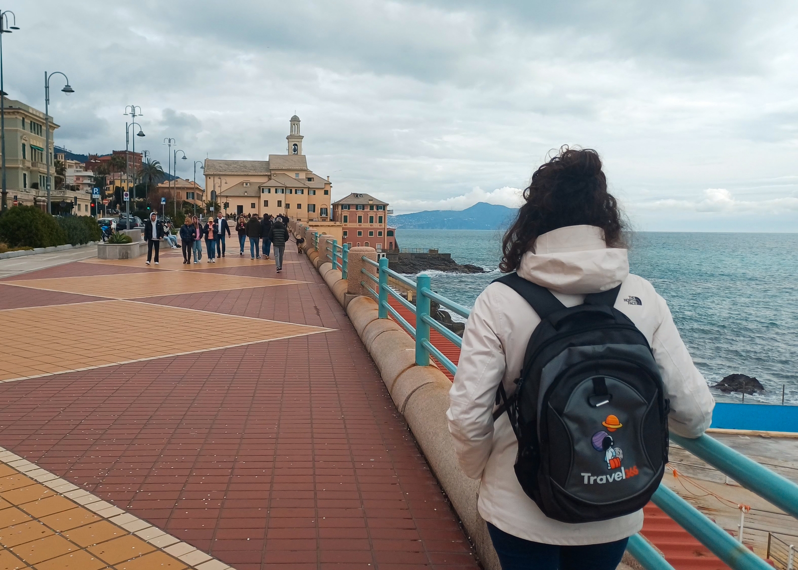genova lungomare corso italia direzione la spezia