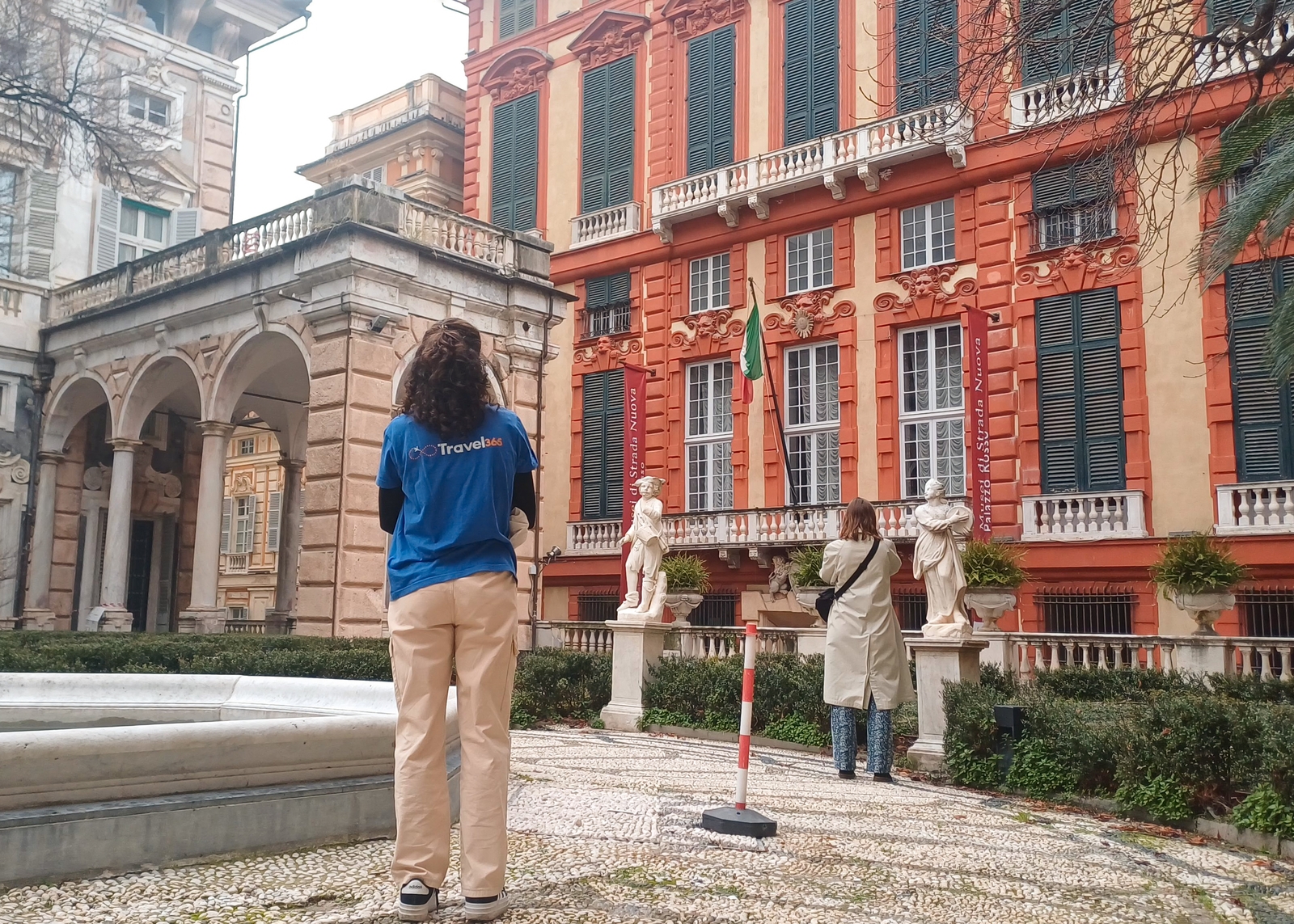 genova musei di strada nuova palazzo bianco cortile
