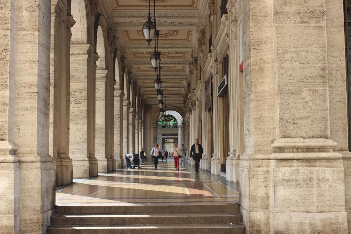 genova porticato italia citta