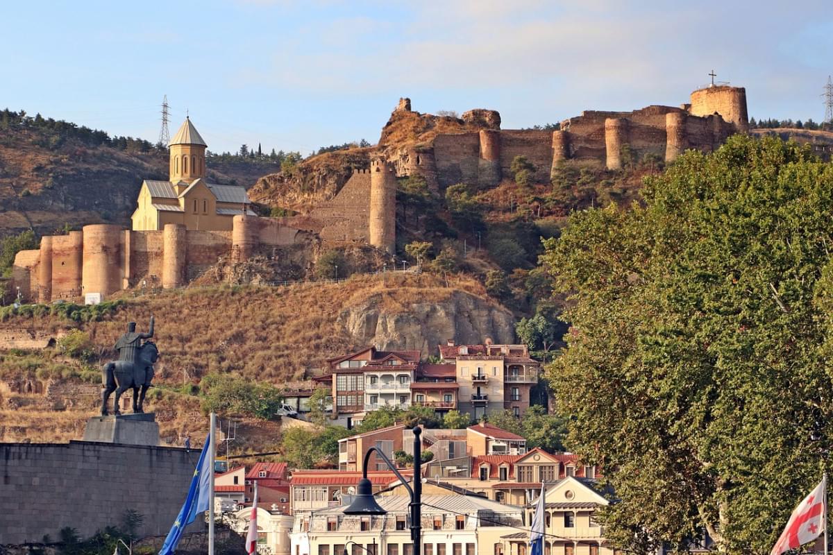 georgia tbilisi capitale panorama