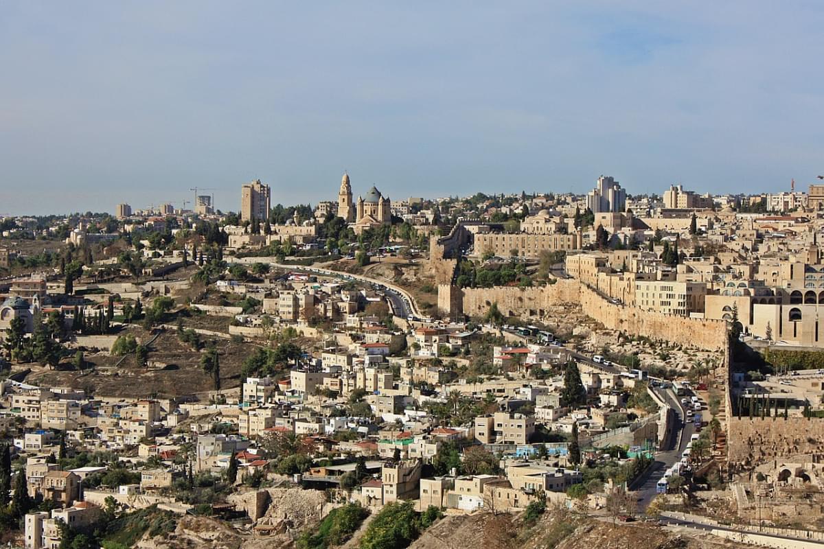 gerusalemme panorama di gerusalemme