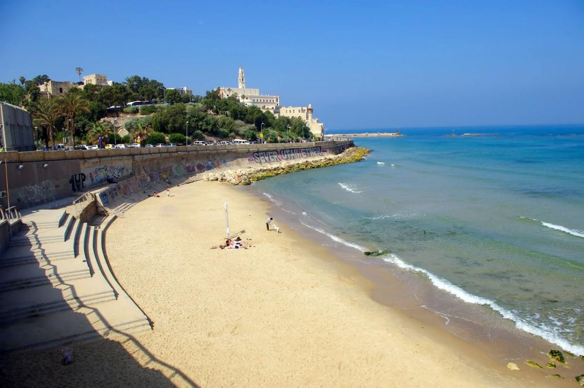 giaffa beach israele tel aviv