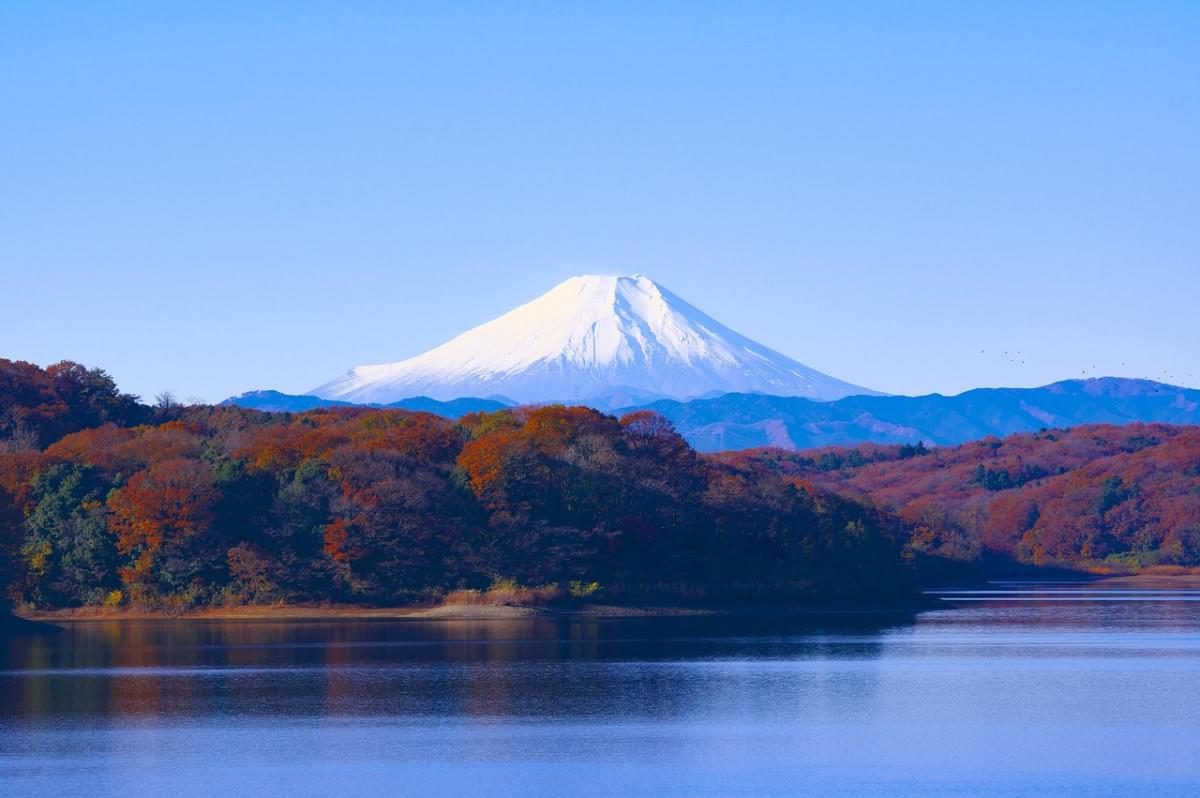giappone monte fuji lago sayama