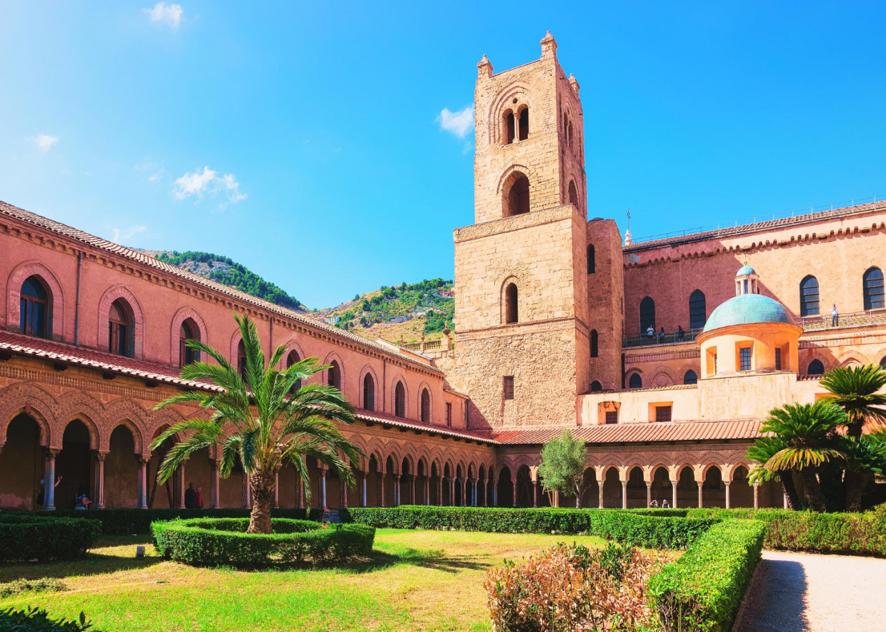 giardino del duomo di monreale sicilia