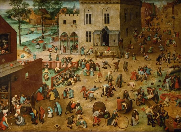 giochi di bambini bruegel il vecchio