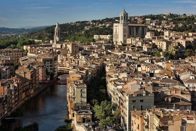 girona panoramica dall alto