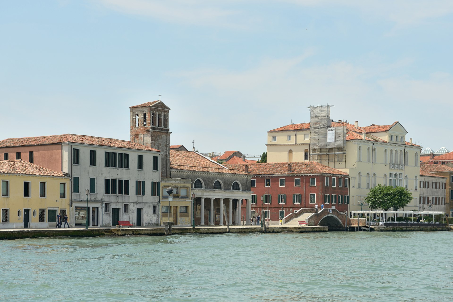 giudecca chiesa e ponte santa eufemia venezia