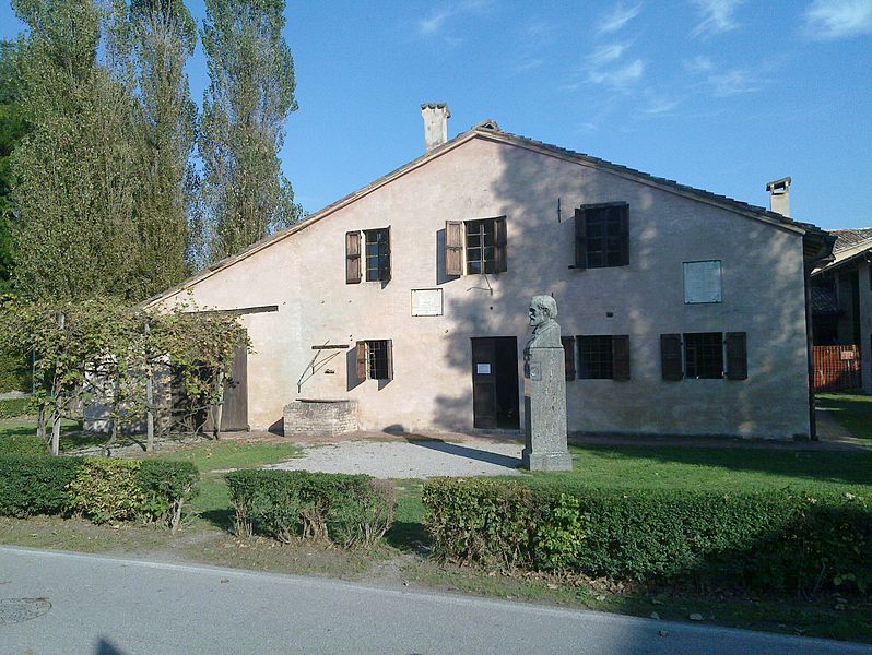 La casa d'infanzia di Giuseppe Verdi