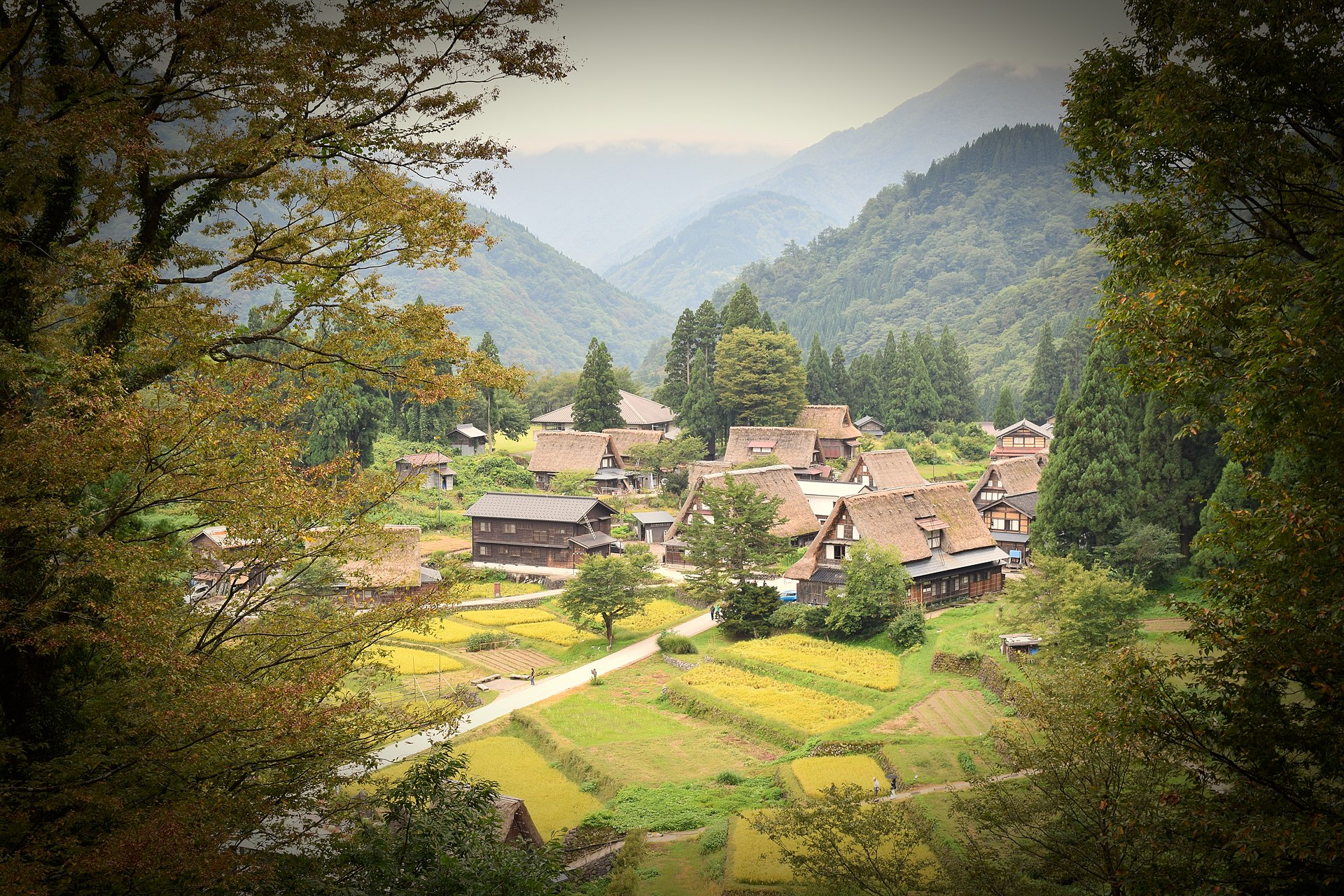 gokayama traditional houses toyama prefecture september 2019 13