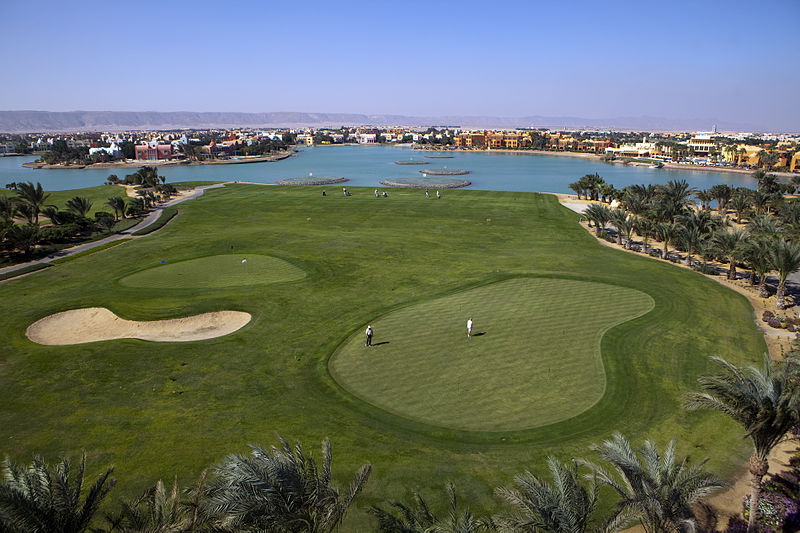 golf course el gouna 2012