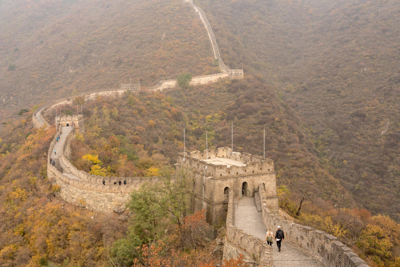 great wall china mutianyu