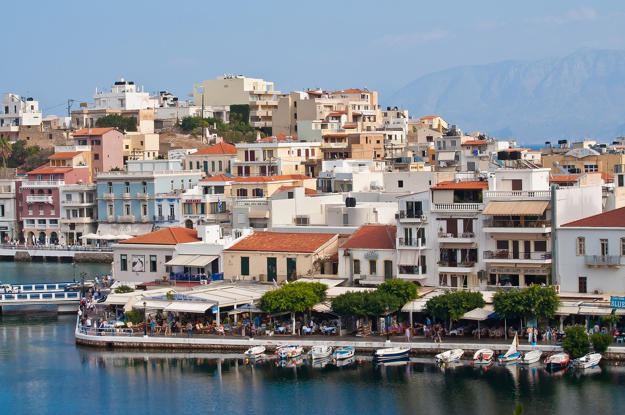 grecia creta agios nikolaos citta