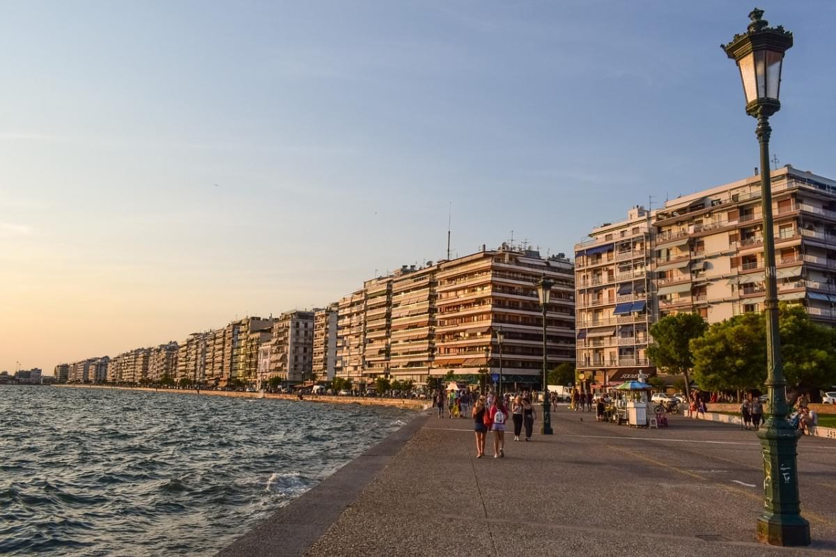 grecia thessaloniki lungomare
