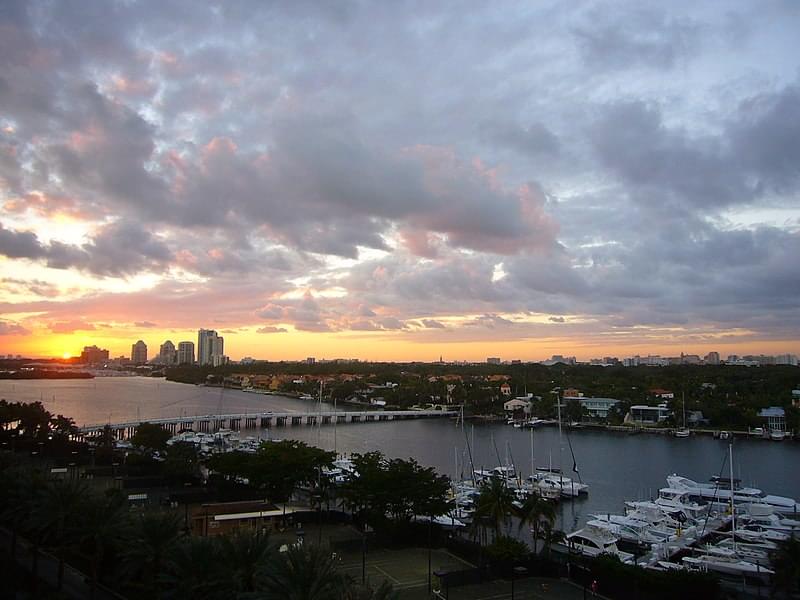 grove isle views of coconut grove at sunset 1