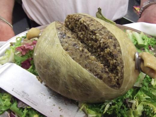 orrori da gustare haggis