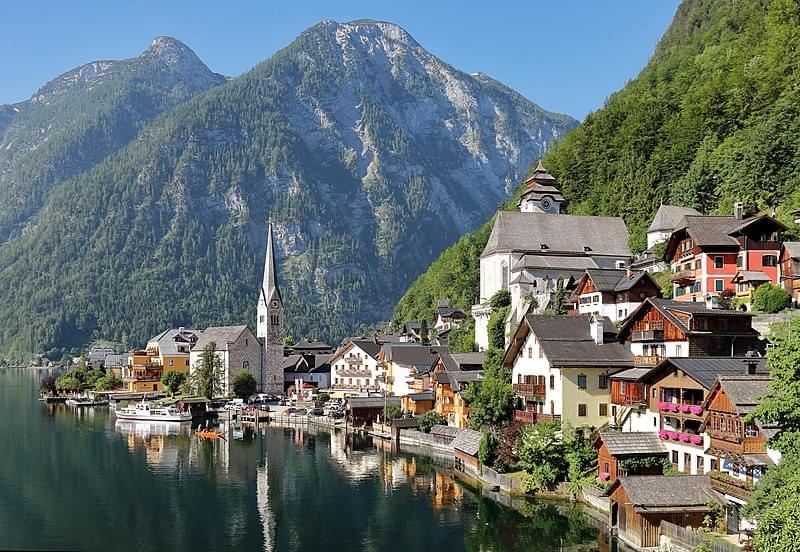 il borgo di Hallstatt