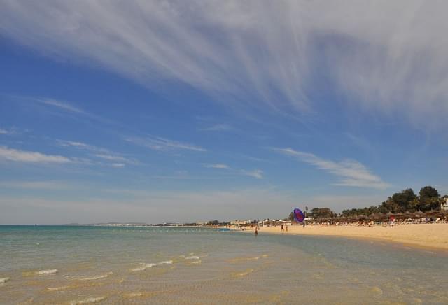 hammamet sud spiaggia mare turchese