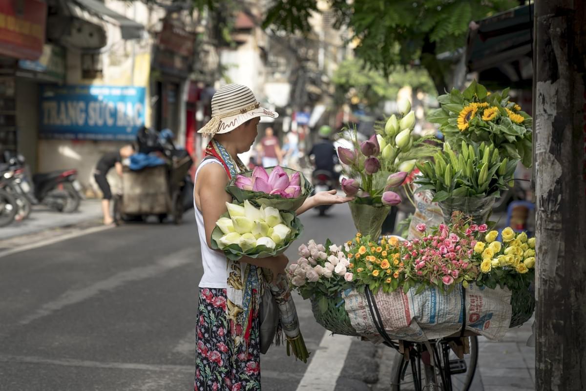 hanoi strada vietnam citta