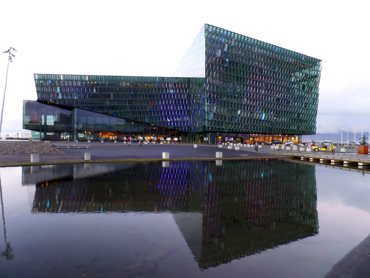 harpa concert hall and conference centre stunning landmark of reykjavik iceland