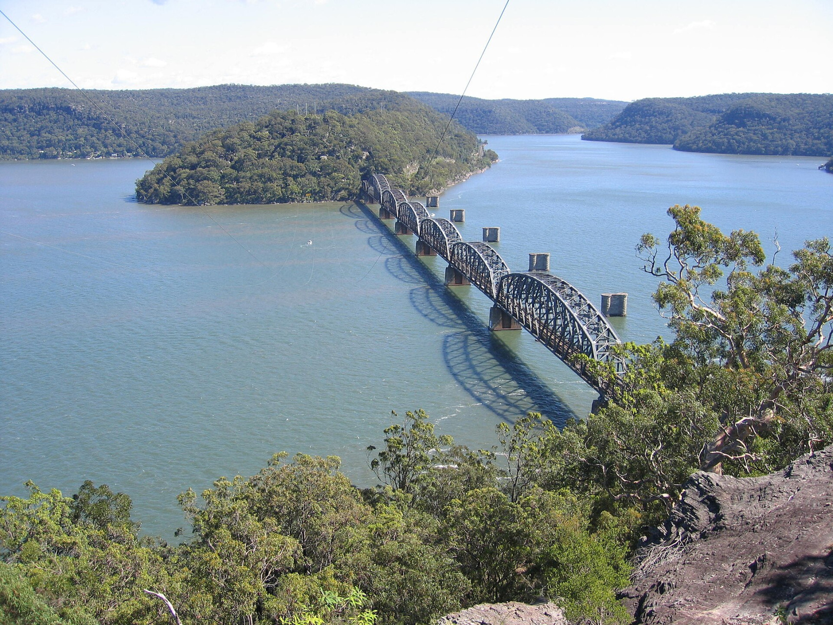 Hawkesbury River e ponte