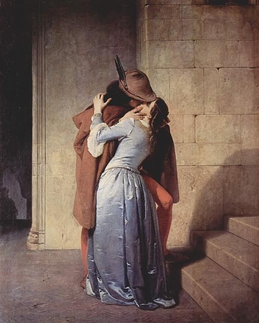 hayez il bacio