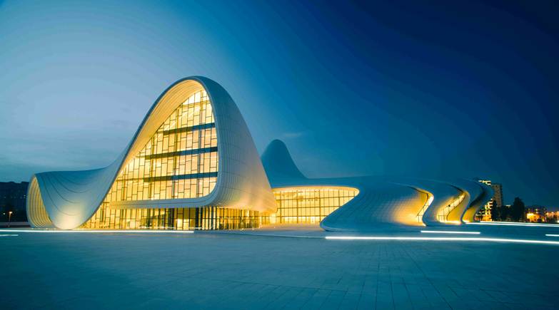 heydar aliyev center baku azerbaijan