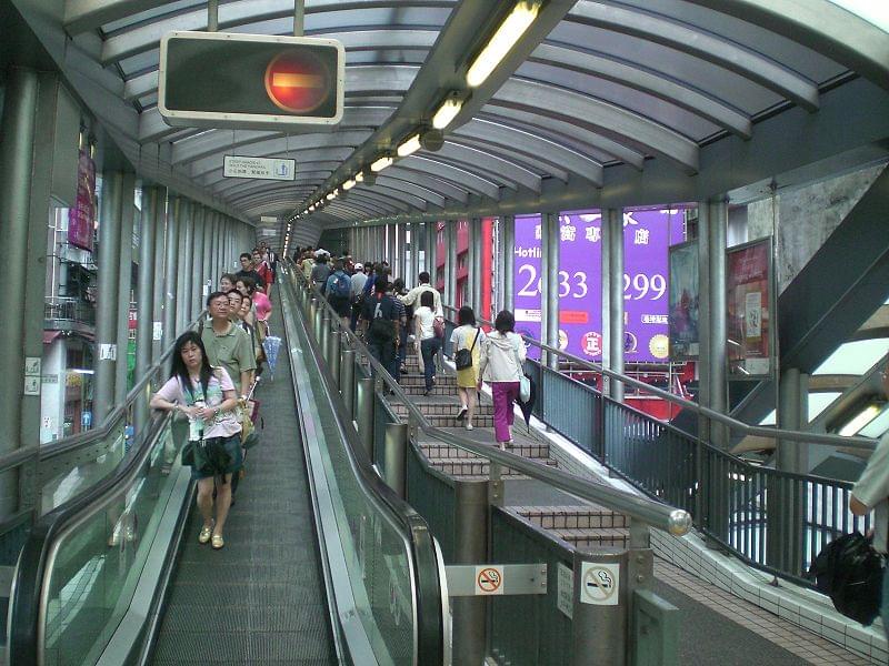 hk central mid levels escalators