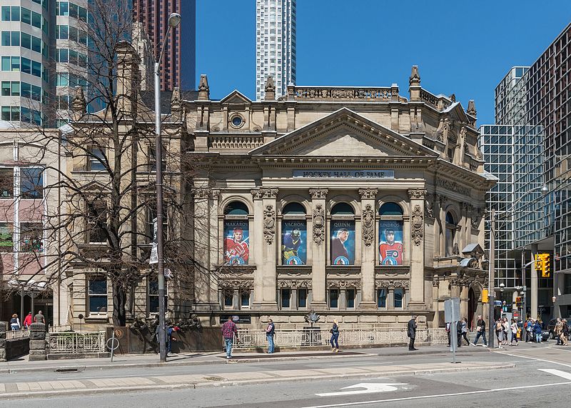 hockey hall of fame building toronto