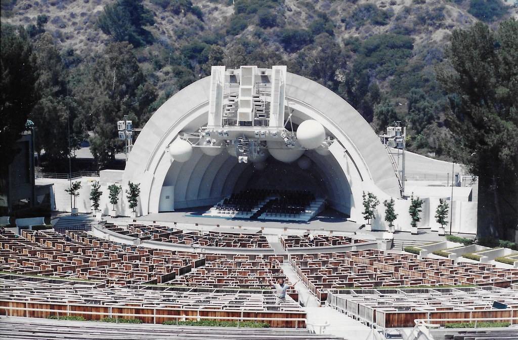 hollywood bowl los angeles california historic site