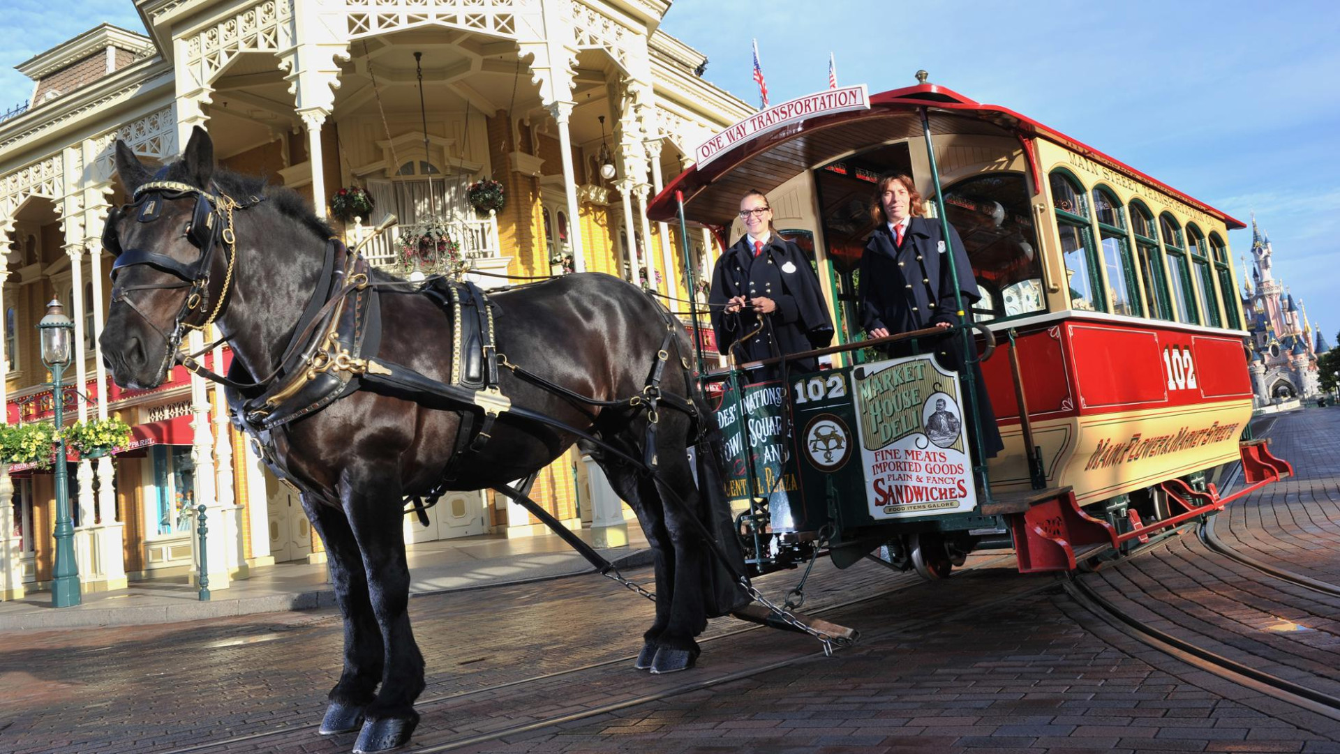 horse drawn streetcars