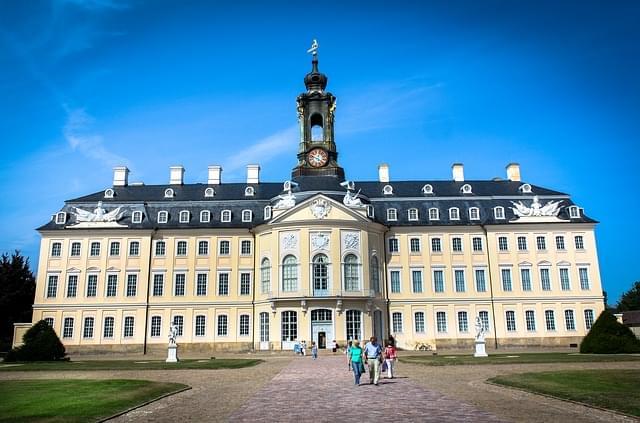 hubertusburg castello giardino