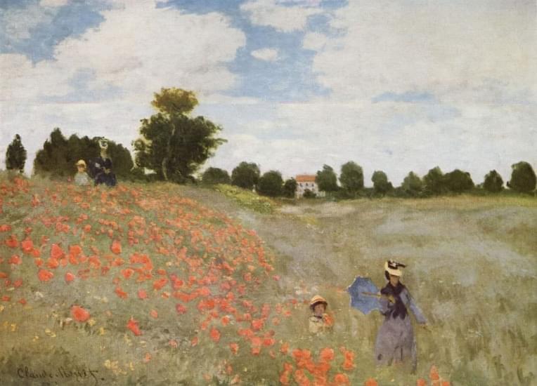 i papaveri claude monet