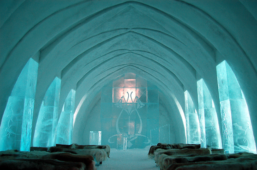 ice hotel church jukkasjarvi