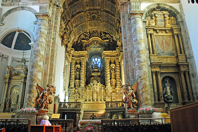 igreja de sao goncalo de amarante altar