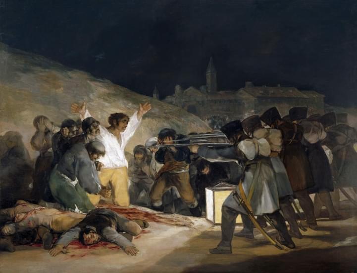 il 3 maggio 1808 francisco goya