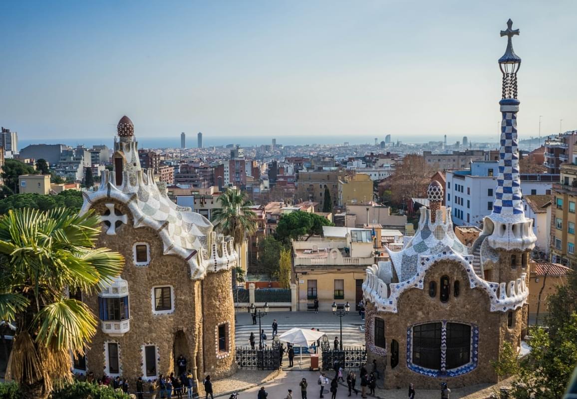 il parc guell di barcellona