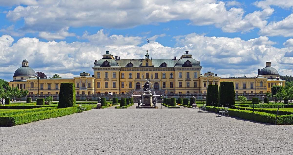 il parco del castello drottningholm