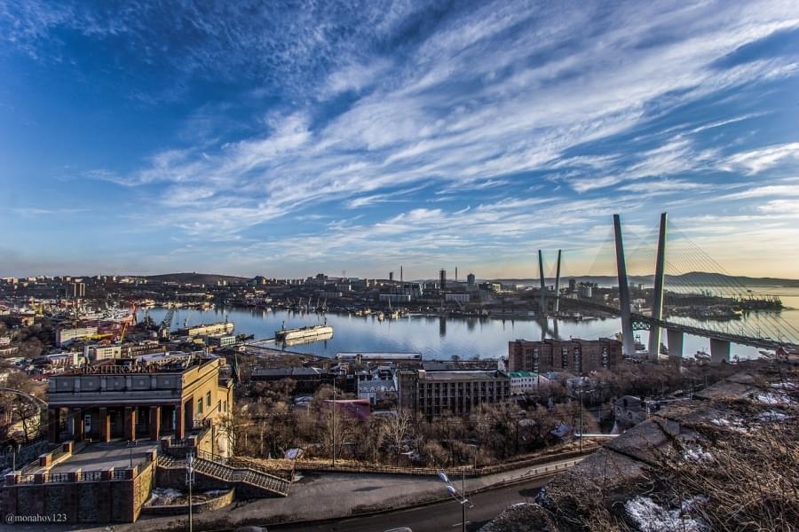 il ponte strallato di vladivostok