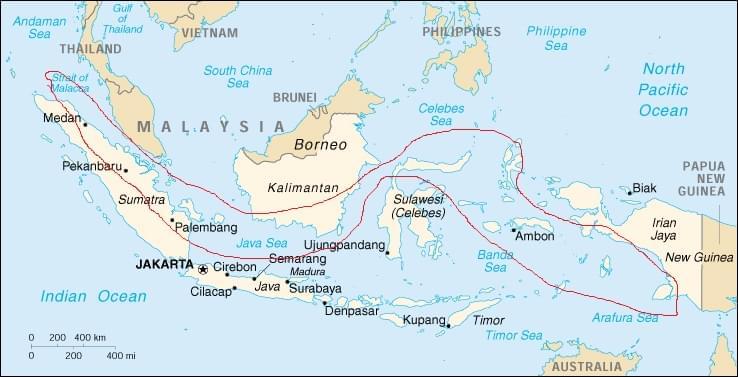 indonesia sub equatoriale