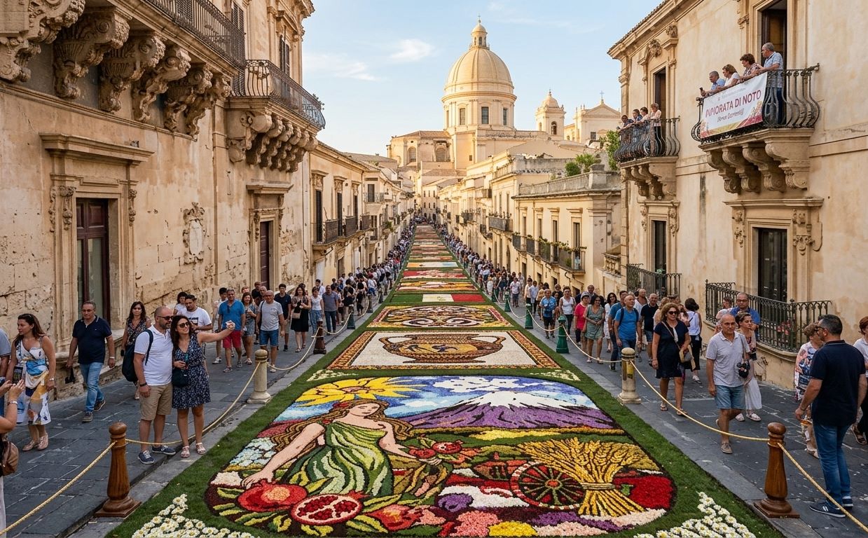 infiorata di noto