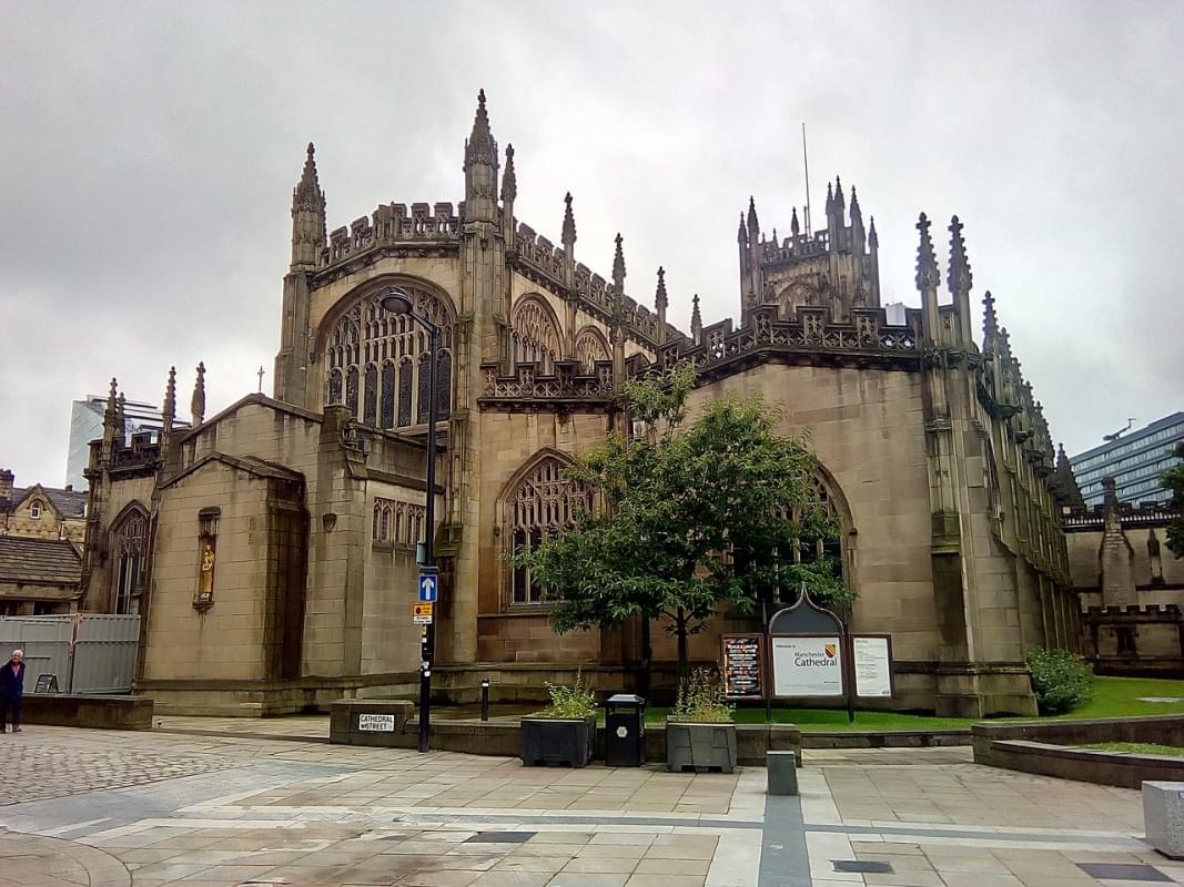 Inghilterra Cattedrale Manchester 4