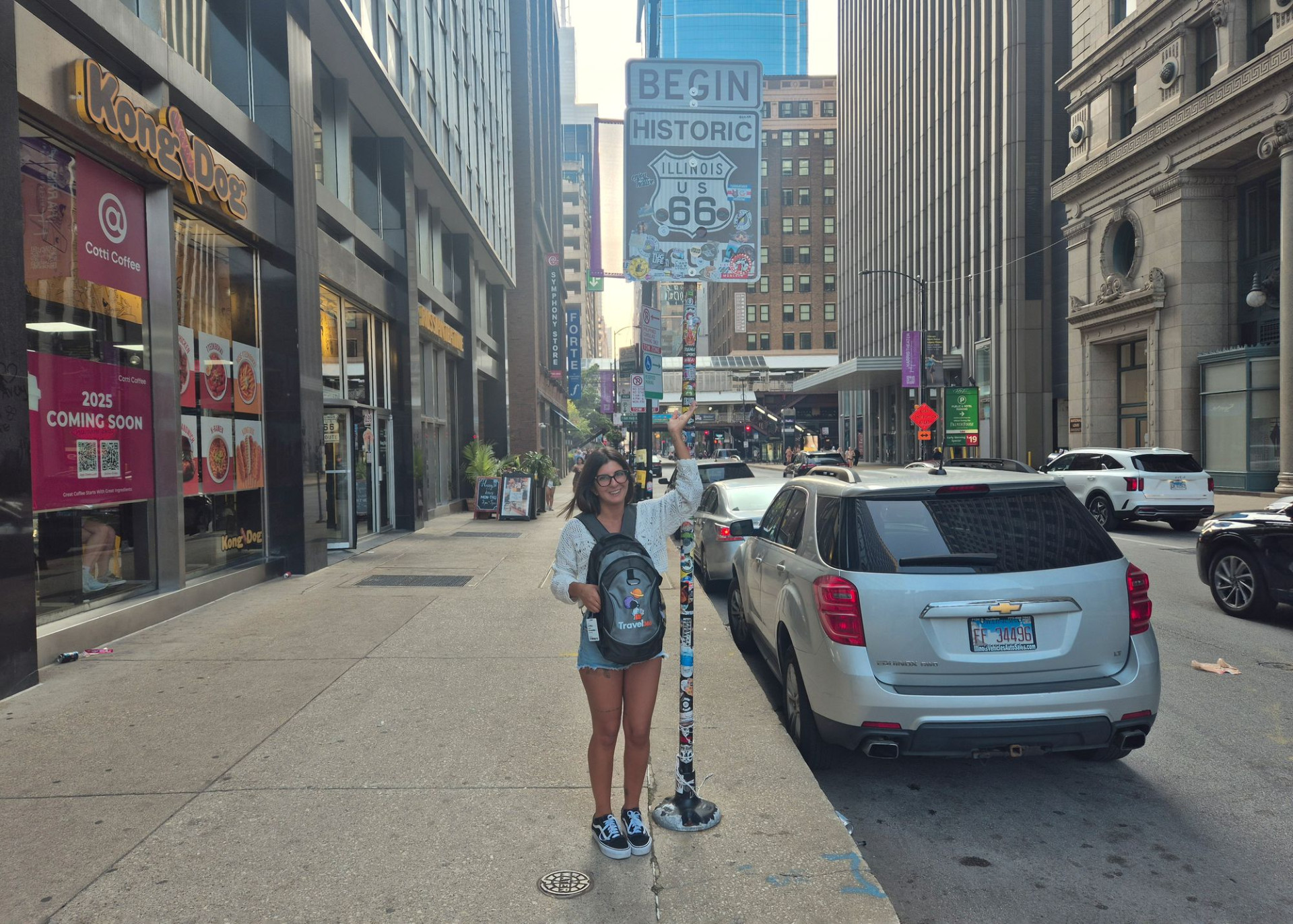 inizio route 66 a chicago