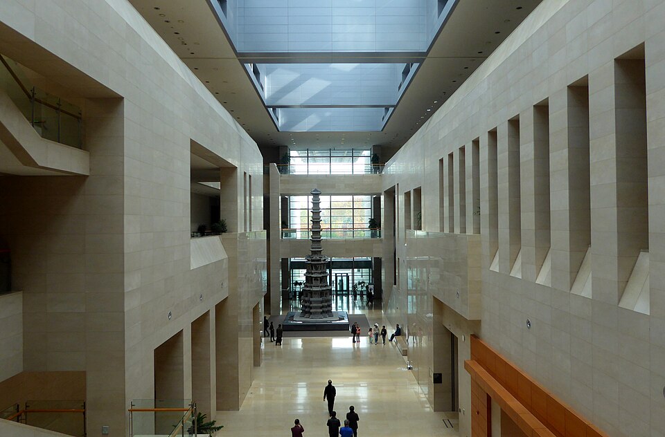 interior view of the national museum of korea