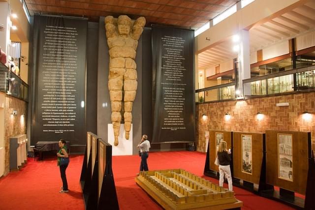 interni del museo regionale di agrigento