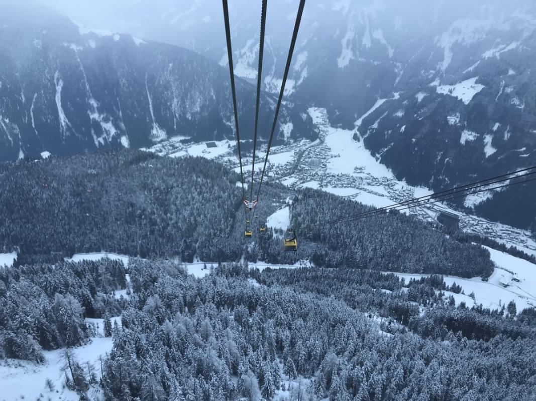 inverno zillertal mayrhofen alpi