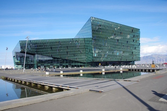 harpa concert hall facciata esterna