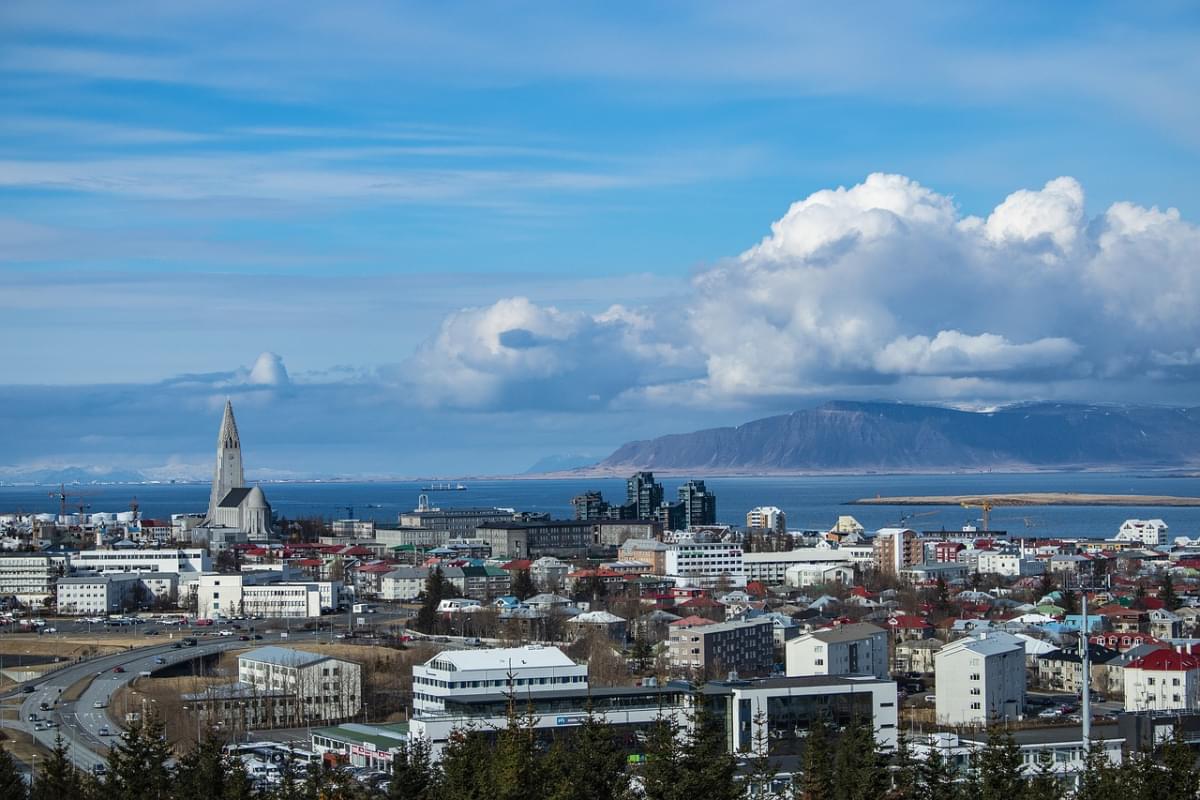 islanda reykjavik panorama