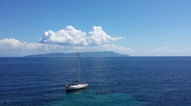 isola del giglio mare