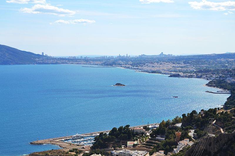 isola di benidorm vista